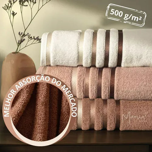 10 Peças Toalhas Banho Gigante  [40% OFF + FRETE GRÁTIS]